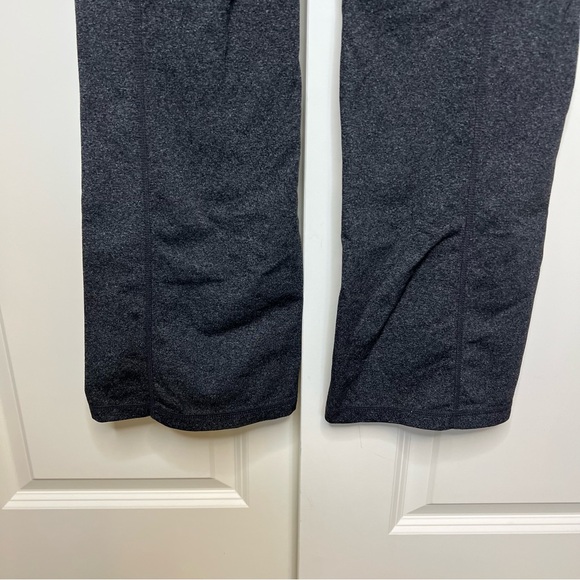 PrAna Leggings Small Contour Chakras Flared Yoga Pants Heather Grey Pants Women - Picture 13 of 13